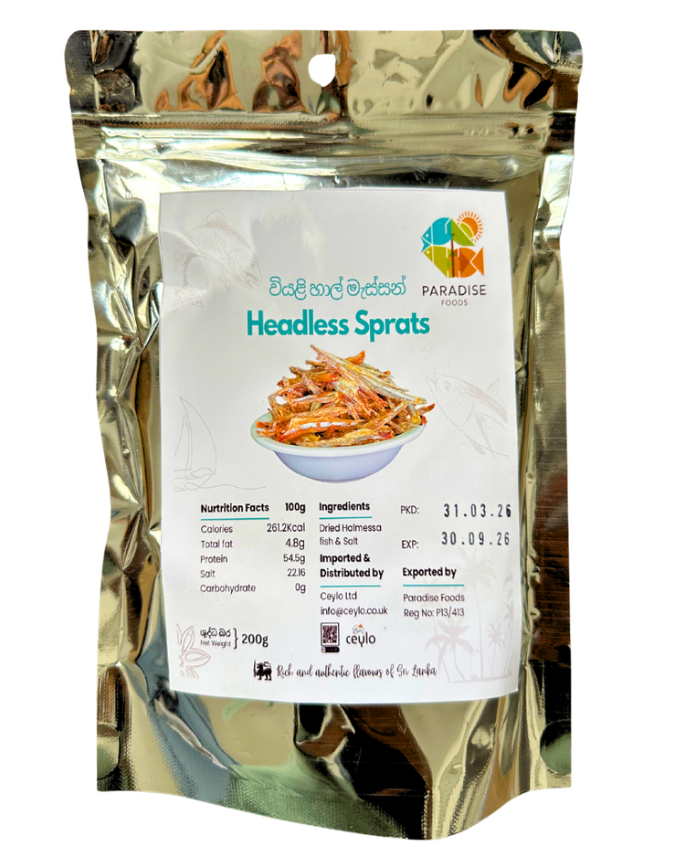 Headless Sprats 200g