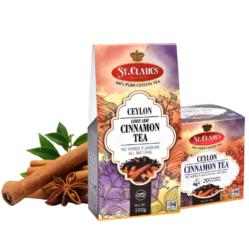 St.Clair's Ceylon Tea with Natural Cinnamon