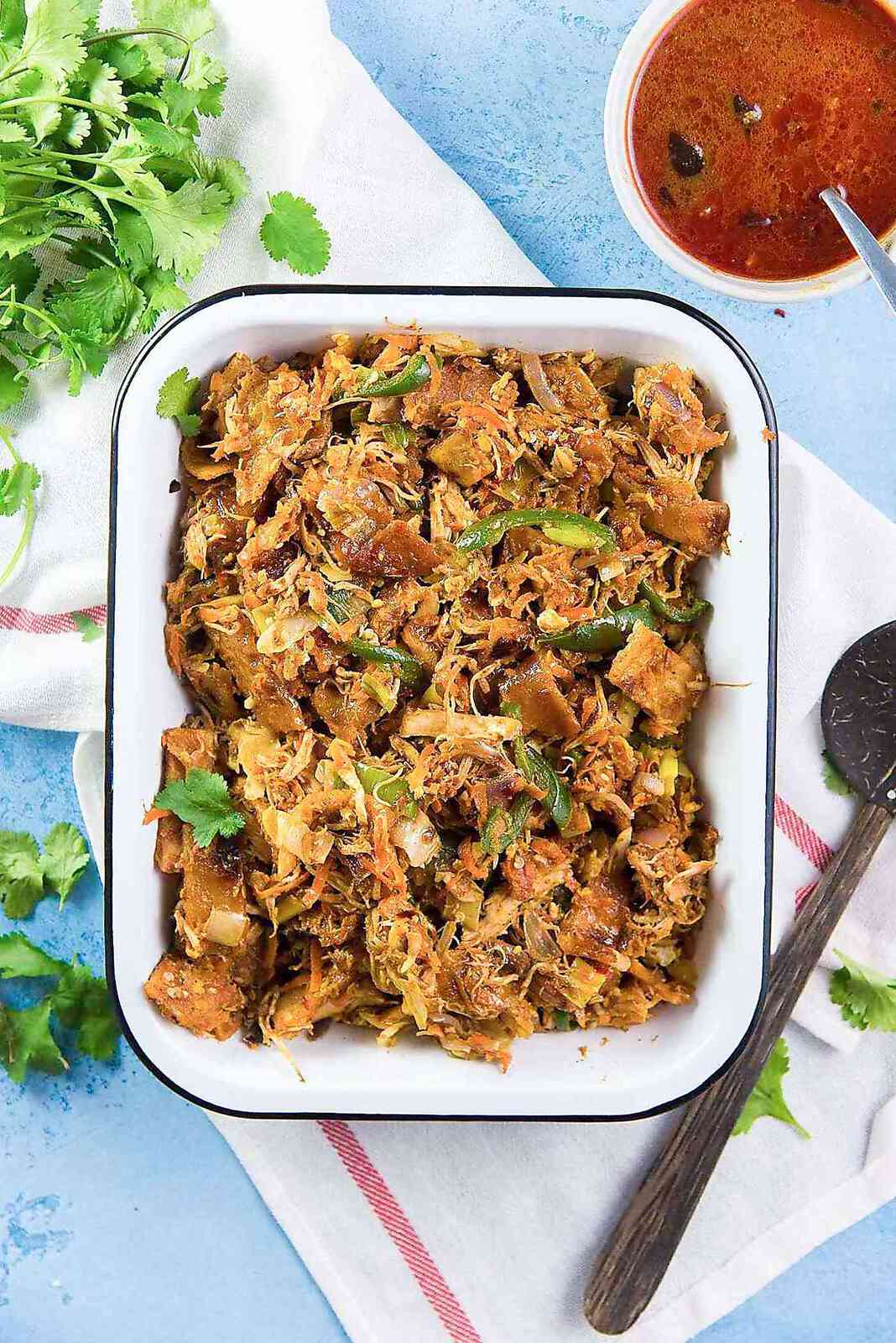 Kothu Roti (Sri Lankan Street Food Classic)